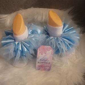 Ruffle socks (detachable anklets)